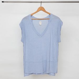 Free People blue t-shirt